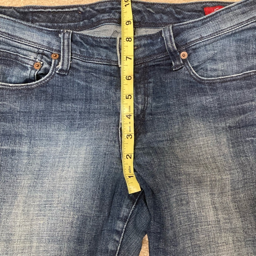 3/$20 Seven7 Medium Wash Low Rise Skinny Jeans 2000’s Retro Women’s 32 Denim - Picture 9 of 10
